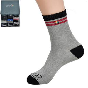 아놀드파마 감각적인 목 링글 캐주얼 디자인 신사 중목 양말0064yk