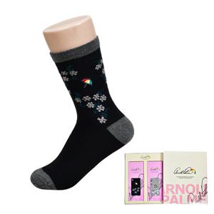 아놀드파마 로고 자수 플라워 패턴 숙녀2족 세트0078xt