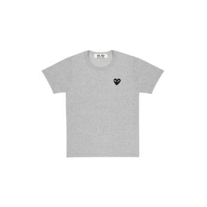 Play Comme des Garcons플레이 꼼데가르송 블랙 하트 티셔츠 그레이 AX-T076-051-1