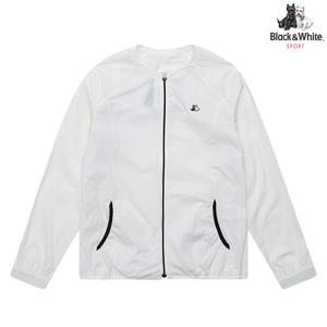 [블랙앤화이트] 여성 여름 파워넷 라운드 점퍼 1182LCOO_WHITE