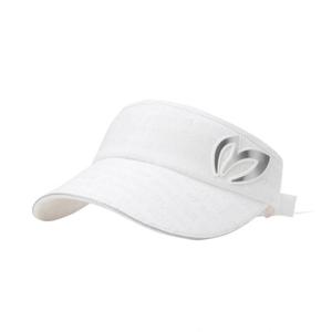 [마스터바니에디션] (421F1CP101)여성 도트 로고 패턴 탈착 리본 썬바이저