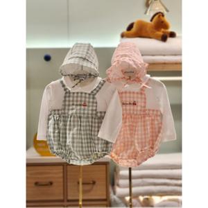 압소바 HK(X택1) 미료 바디슈트(모자)세트 (26년봄신상) (3A1110629)