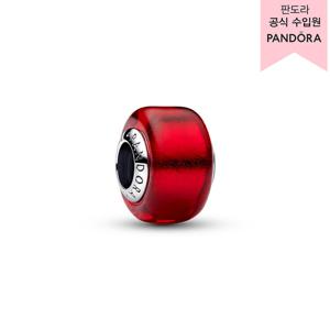 [판도라(주얼리)][백화점 보증서 제공] 레드 무라노 글라스 참 794425C00