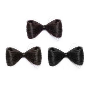 리본 묶음머리 헤어핀 X2개 더듬이 머리 핀 헤어피스