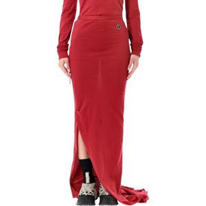 릭오웬스 몽클레어 미디 스커트 MU01F8H0289AHD 46E CARNELIAN