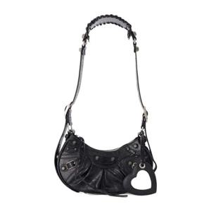 발렌시아가 르 카골 XS 램스킨 숄더백 671309 1VG9Y 1000 블랙