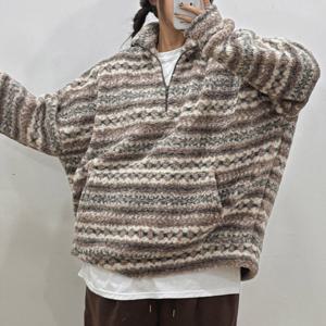 나야홍 / 빅사이즈 601 알프스소녀패턴아노락 DGBV997