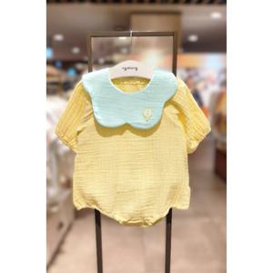 [아가방] 슈가 거즈  7부 바디수트 (01T317513)