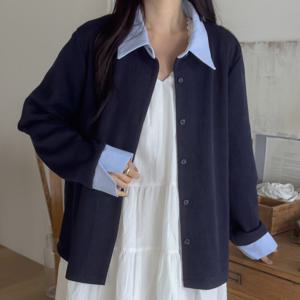 나야홍 / 아이우먼 레이어셔츠골지가디건 GOV484M601 빅사이즈