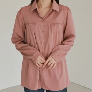 나야홍 / 아이우먼 밀키잔주름블라우스 WBV778M601 빅사이즈