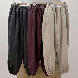 나야홍 / 빅사이즈바지 X004L601 이십삼나염추리닝팬츠 GB