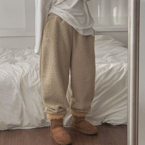 나야홍 / 빅사이즈 601 곰돌이포인트털팬츠 DGBX022