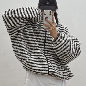 나야홍 / 빅사이즈 601 단가라루즈핏집업자켓 DGBV984