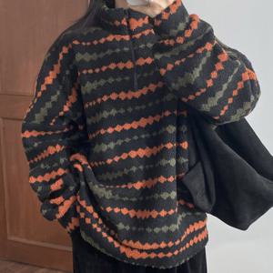 나야홍 / 빅사이즈 601 다이아반하이양털집업 DGBX014