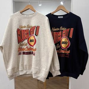 나야홍 / 빅사이즈티 X006L601 로켓볼프린팅맨투맨 GB