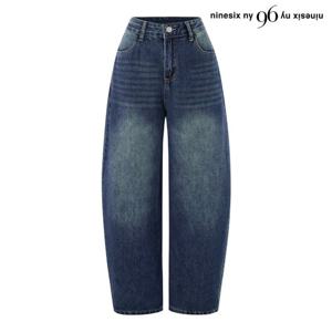 [보니스팍스]빈티지 데님 워싱 와이드 팬츠 (NQ1TA001L0)