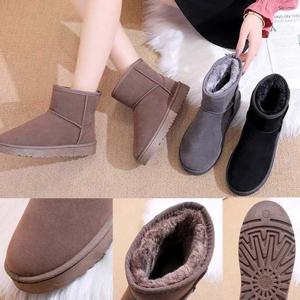 여성 앵글 데일리 패션 부츠 스웨이드 겨울 신발 코디