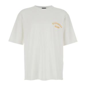 디스퀘어드2 로고 프린트 루즈핏 크루넥 티셔츠 S74GD1535 D201