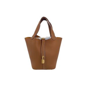 [엘러브] 에르메스 피코탄18 카멜골드 금장 B각인 6HB0021