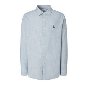 [헤지스]헤지스 그린 체크 긴팔 캐주얼 셔츠 WHSH5B309E3