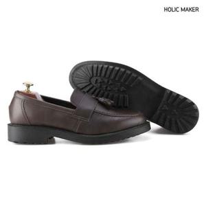 홀릭메이커 남성 둥근코 로퍼 키높이 구두 HBM048