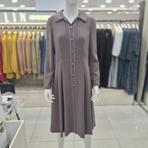 [프렐린]오픈 셔츠카라 원피스 RJO2430111