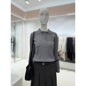 [숲]카라 꽈베기 긴팔니트  SC2LK302