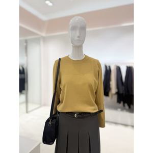 [숲]격자짜임 라운드 긴팔니트  SC2LK881