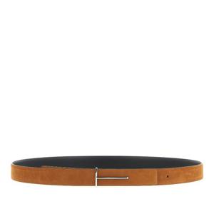 톰포드 슬림 T 리버시블 누벅 가죽 벨트 TB330LCL504S EBN