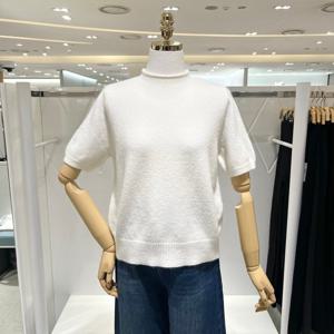 [밸리걸] 모크넥 하프슬리브 니트 824860