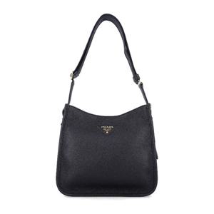 프라다 소프트 그레인 가죽 미디엄 숄더백 1BC0732DKV F0632