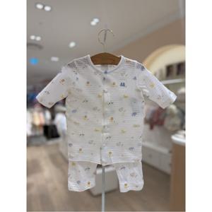 M밍크뮤D 26SS (WH)멀티주주7부내의 실내복 신생아 (3637005411)