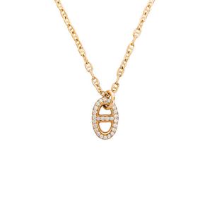 [엘러브]에르메스 파랑돌 네크리스 로즈골드 다이아몬드 6HA0085