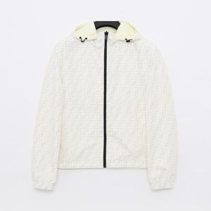 펜디 FF로고 올오버 리버시블 후드 남성 자켓 FAA615 AKH1 F1HXR