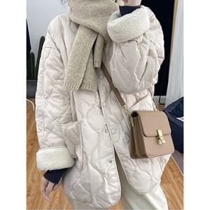 [예쎄](예쎄) 기모안감 부클 포인트 퀄팅 누빔 점퍼(S5WJP042A)