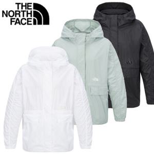 노스페이스 NJ3LR38 여성 루즈핏 홑겹 바람막이 칠러 파카