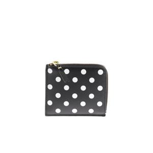 22SS 꼼데가르송 Polka Dots 프린트 왈렛 SA3100PDBLACK TP570625073