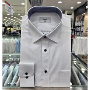 [레노마셔츠]모달필라필 스판 일반핏 긴소매RQSSG0405WH_GN