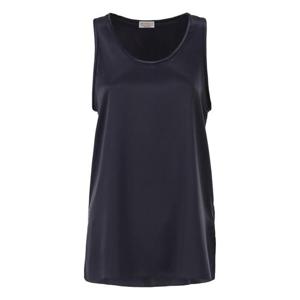 26SS 브루넬로 쿠치넬리 Stretch 실크 satin crew 넥 탑 M0C59DZ300C8901 TP570625227