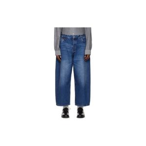 25 FW 스튜디오니콜슨 남성 인디고 블루 파올로 데님 진 261608M186000