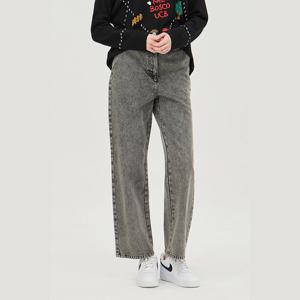 [베네통] 스노우워싱 일자 데님 팬츠 BADP04511