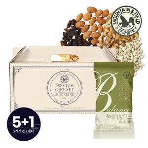 [5+1] 산과들에 하루견과 20봉 설날선물세트 (원데이발란스그린)