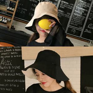 양면벙거지 밀짚모자 여성 썬캡 여름모자 비치모자 왕골 밀집모