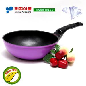 키친아트 아미(AMI)세라믹 다이아코팅 궁중팬22CM