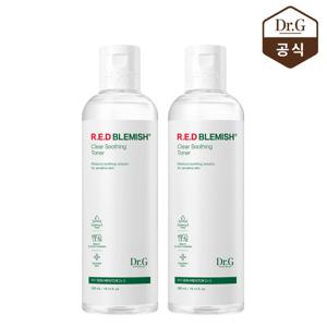 [2개] 닥터지 레드 블레미쉬 수딩 토너 300mL / 진정수분토너