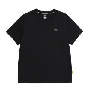 내셔널지오그래픽 N255UTS910 네오디 스몰로고 반팔 티셔츠 CARBON BLACK