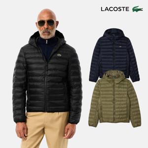 [라코스테공식] 남성 THERMORE 후드 경량 패딩 BH7228-55N 3종 택1