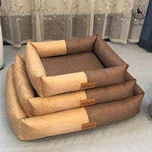 딩동펫 강아지방석 배색 블라썸 쿠션_S