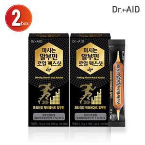 닥터에이드 활력 보충 마시는 복합 진액 먹는 단백질 비타민 스틱 알부민 로열 맥스샷 2박스