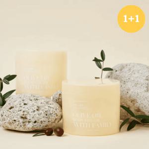 [극강바디보습]정직한실험실 올리브 오일 보습 바디크림 300ml*2개 대용량 특가